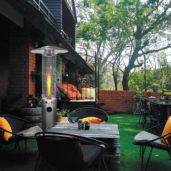 Уличный газовый обогреватель Aesto A-07T, нерж.сталь