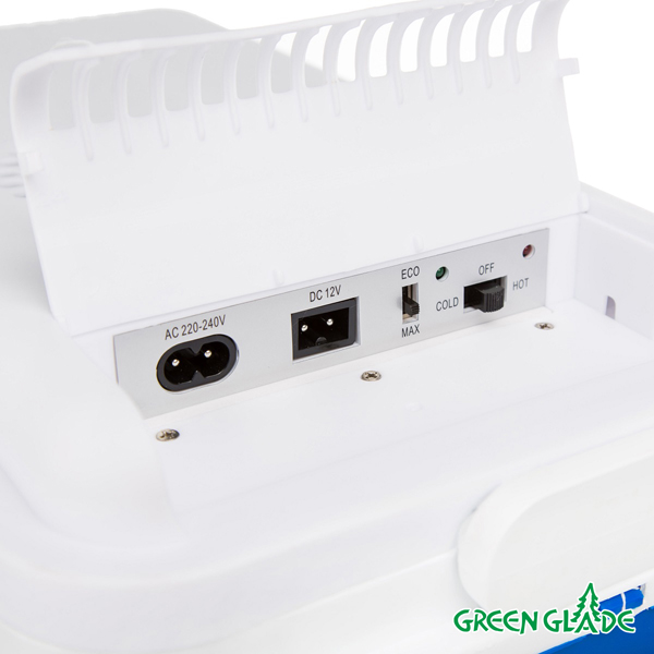 Термоэлектрический автохолодильник Green Glade 30 литров, питание 12/220V тепло/холод
