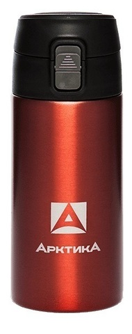 Термокружка Арктика (0,35 литра), текстурная красная