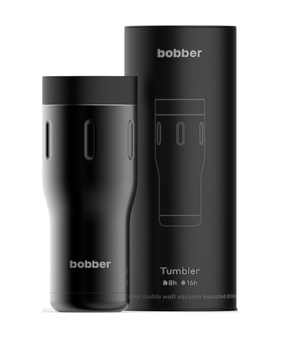 Термокружка Bobber Tumbler (0,47 литра), черная