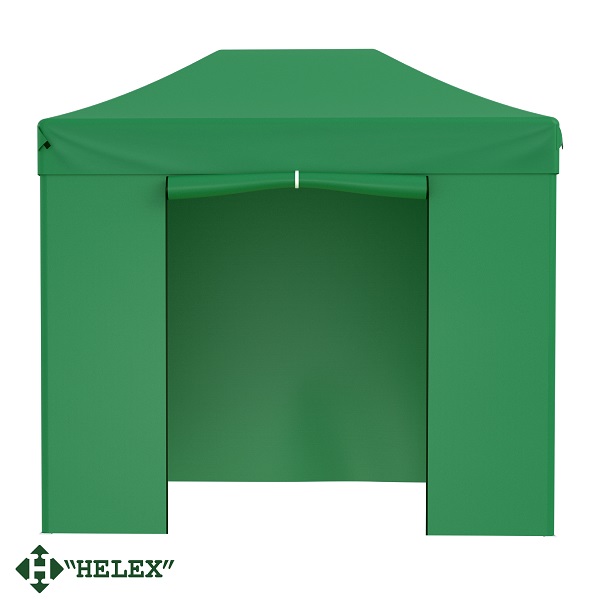 Тент-шатер быстросборный Helex 24321 3х2х3м полиэстер зеленый