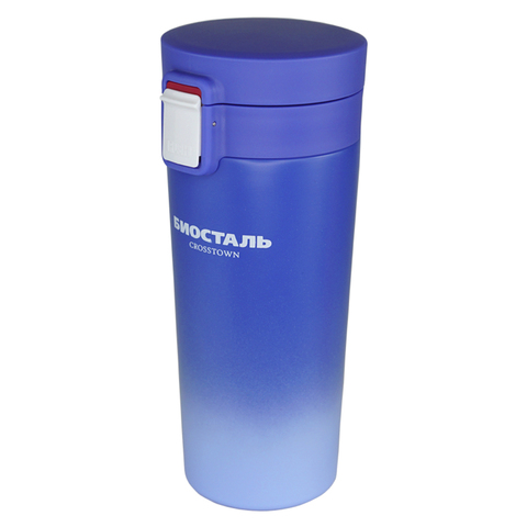 Термокружка Biostal Crosstown (0,4 литра) с фильтром, синяя