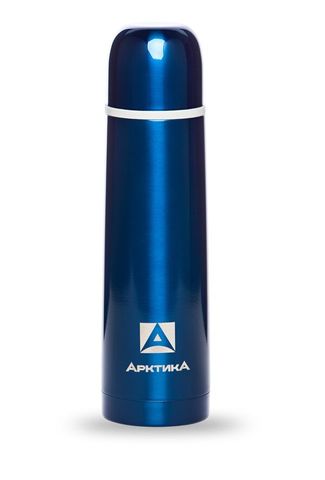 Термос Арктика (0,5 литра) с узким горлом классический, синий