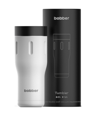 Термокружка Bobber Tumbler (0,47 литра), белая