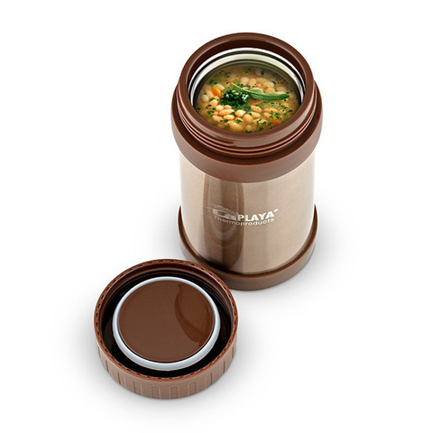 Термос для еды LaPlaya Food Container (0,35 литра), коричневый
