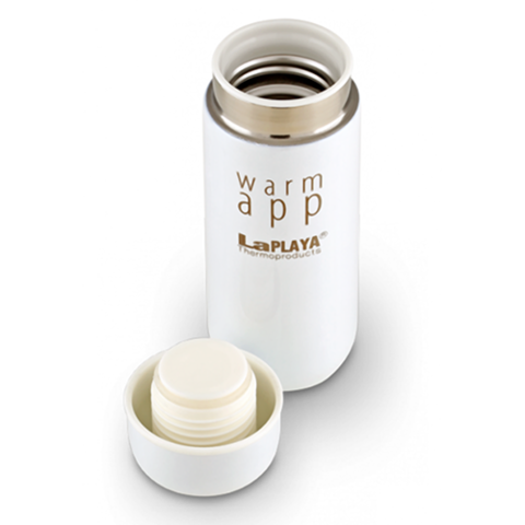 Набор LaPlaya WarmApp термосы (0,2 литра), белый/черный