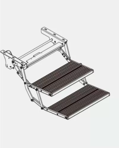 Ступенька электрическая-складная двойная CampLife, сталь, до 150кг