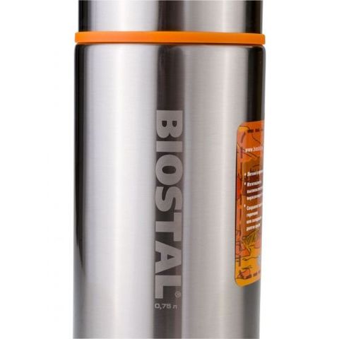 Термос Biostal Спорт (1,2 литра), стальной
