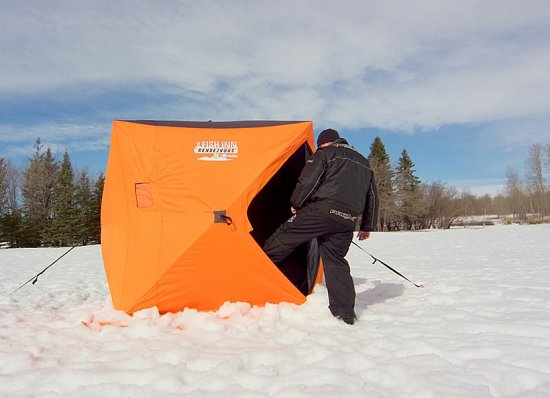 Обзор трехместной зимней палатки СТЭК - Интернет-магазин товаров для рыбалки Эбису