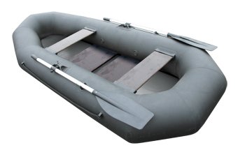 Надувная лодка Лидер Компакт-265 (серая)