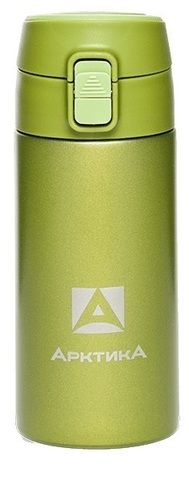 Термокружка Арктика (0,35 литра), текстурная зеленая