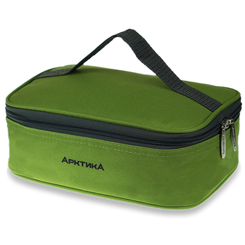 Ланч-сумка Арктика (2 л.) с контейнерами, зеленая
