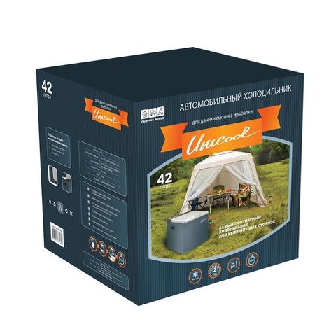 Автохолодильник Camping World Unicool DeLuxe 42 L (12V/220V+газ)