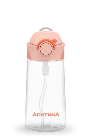 Бутылочка-непроливайка Арктика (0,45 литра), персиковый