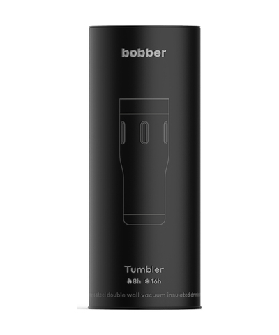 Термокружка Bobber Tumbler (0,47 литра), черная