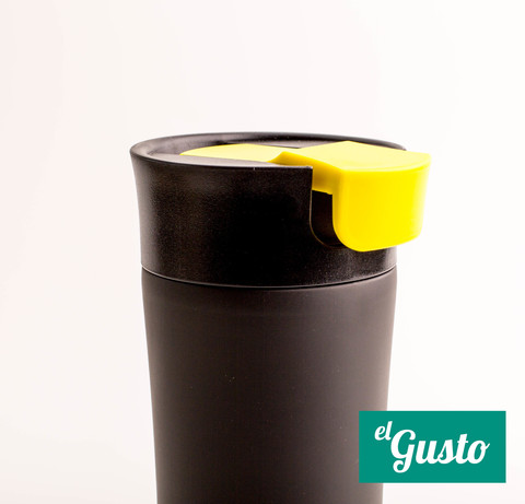 Термокружка El Gusto Cat (0,47 литра), черная