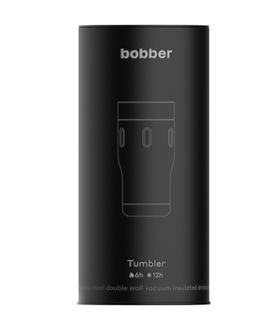 Термокружка Bobber Tumbler (0,35 литра), черная