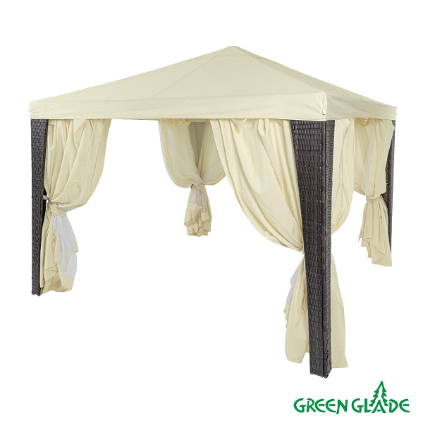 Шатер-беседка Green Glade 3176 3х3х2,5м полиэстер