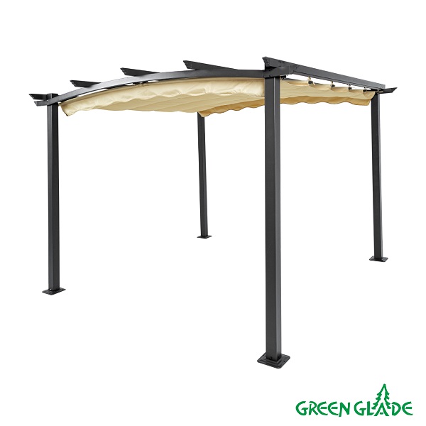 Тент садовый Green Glade 1152 3х3х2,32 м полиэстер