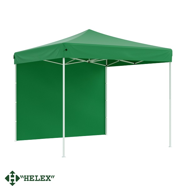 Тент-шатер быстросборный Helex 24331 3x3х3м полиэстер зеленый