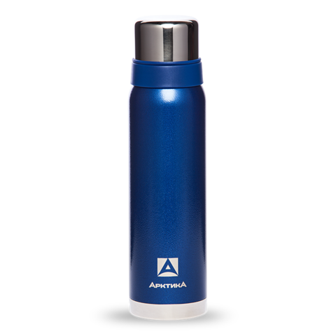 Термос Арктика (0,9 литра) с узким горлом американский дизайн, синий