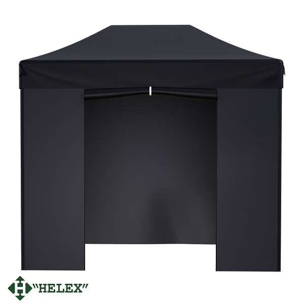 Тент-шатер быстросборный Helex 24322 3x2х3м полиэстер черный