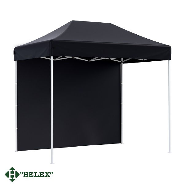 Тент-шатер быстросборный Helex 24322 3x2х3м полиэстер черный
