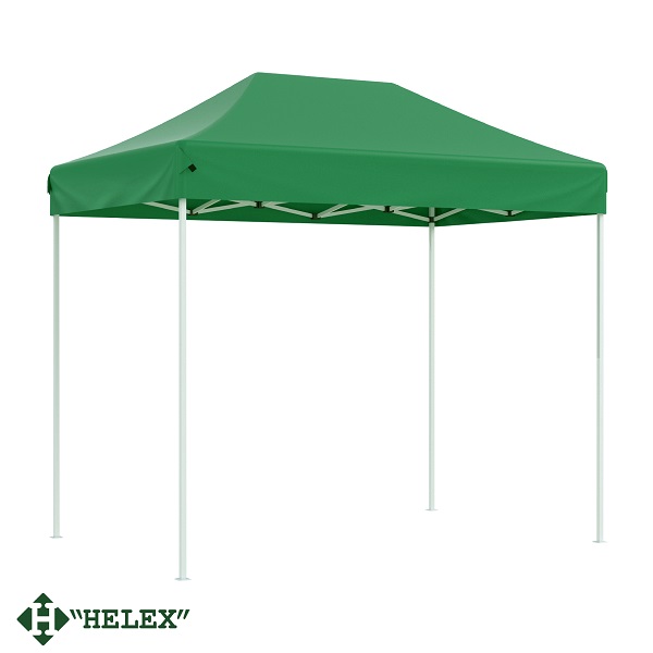 Тент-шатер быстросборный Helex 24321 3х2х3м полиэстер зеленый