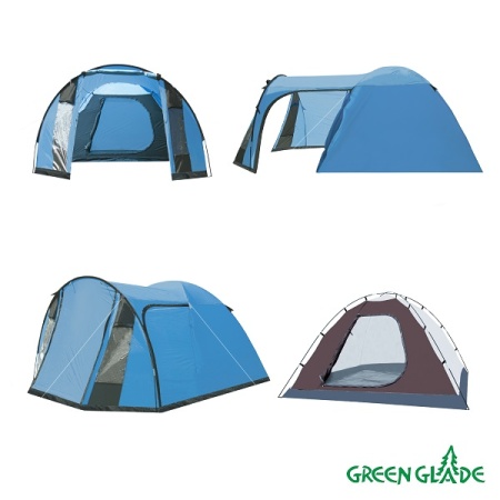 Палатка туристическая Green Glade Tarzan 4-х местная