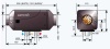 Автономный отопитель Eberspacher Airtronic D2 с монтажным комплектом (дизель, 24В)