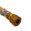 Шланг газовый GOK RVS8-RVS8 40см