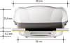 Автокондиционер Telair DUALCLIMA 8400H