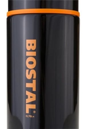 Термос Biostal Спорт (0,75 литра), черный