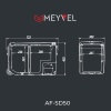 Компрессорный автохолодильник Meyvel AF-SD50 (12/24V)
