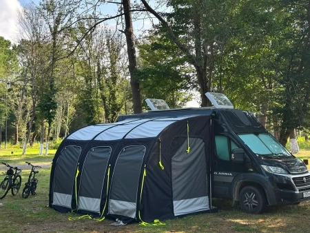 Надувная палатка для каравана Air Cuckoo ширина 3,9 м