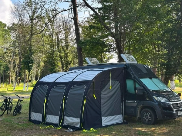 Надувная палатка для каравана Air Cuckoo ширина 3,9 м