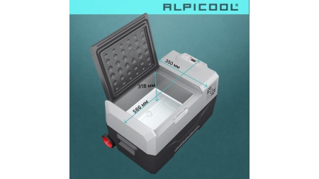 Компрессорный автохолодильник Alpicool CX40 (12/24V)