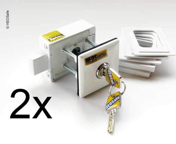 Купить дополнительный замок van security комплект из 2-х, белый, под ключ для автодомов, кемперов и домов на колесах по доступным ценам