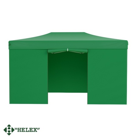 Тент-шатер быстросборный Helex 24336 4,5х3x3м полиэстер зеленый