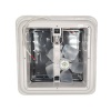 Люк накрышный Camplife 280x280мм c вентилятором
