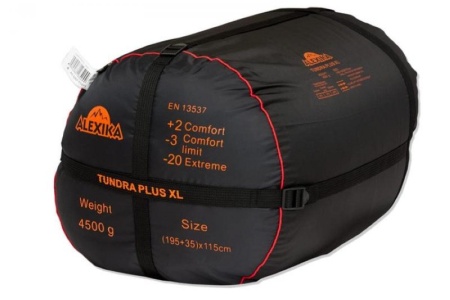 Спальный мешок Alexika Tundra Plus XL правый