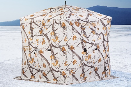 Палатка для рыбалки 6-местная HIGASHI WINTER CAMO PENTA PRO, зимняя, трехслойная, -35