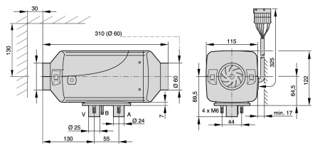 Автономный отопитель THERMOTRANS ТермоТранс 25Д-24