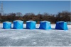 Палатка для рыбалки 4-местная HIGASHI WINTER CAMO PYRAMID, зимняя, -25