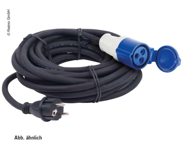 Переходный кабель Carbest CEE Штекер Schuko / соединение CEE, 3x1,5 мм², длина 40 см