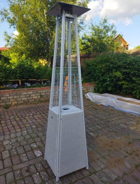 Уличный газовый обогреватель WWT 13I ROTANG White
