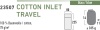 Вставка в мешок спальный  High Peak Cotton Inlett Travel