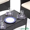 Комплект садовой мебели Green Glade 71304 (4 предмета) чёрная столешница