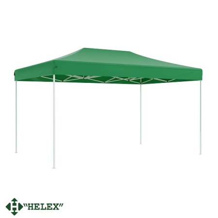 Тент-шатер быстросборный Helex 24336 4,5х3x3м полиэстер зеленый
