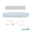 Тент садовый Green Glade 1017 2,4х2,4м/3х3х2,37м полиэстер + полиэтилен